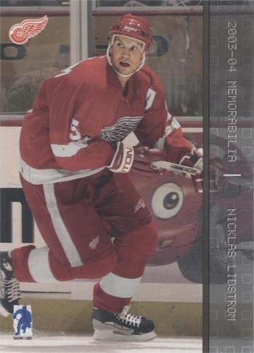 2003-04 In the Game Be A Player Memorabilia - Nicklas Lidstrom #61