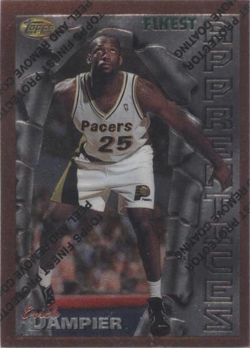 1996-97 Topps Finest - Erick Dampier #70