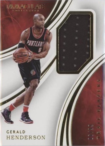 2015-16 Panini Immaculate Collection - Gerald Henderson #48