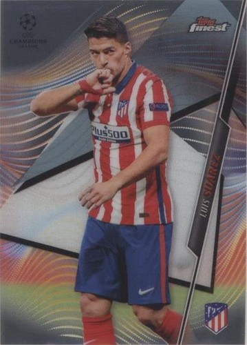 2020-21 Topps Finest UCL Luis Suárez #59