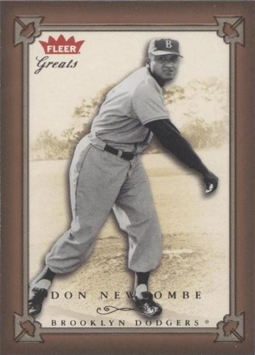 2004 Fleer Greats of the Game - Don Newcombe #128