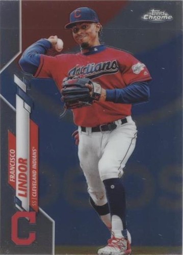 2020 Topps Chrome - Francisco Lindor #156