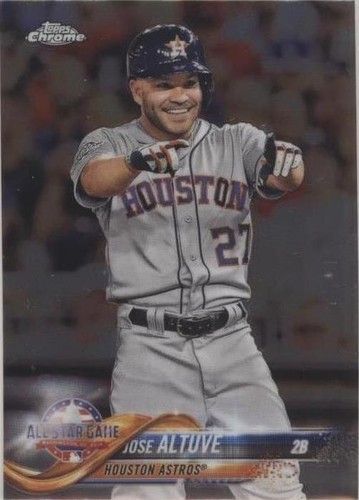 2018 Topps Chrome Update - Jose Altuve #HMT62