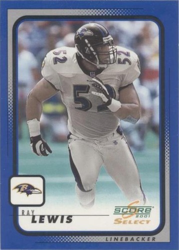 2001 Score Select Ray Lewis #15