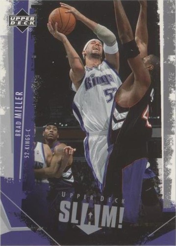 2005-06 Upper Deck Slam - Brad Miller #75