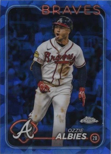 2024 Topps Chrome Sapphire Edition - Ozzie Albies #544