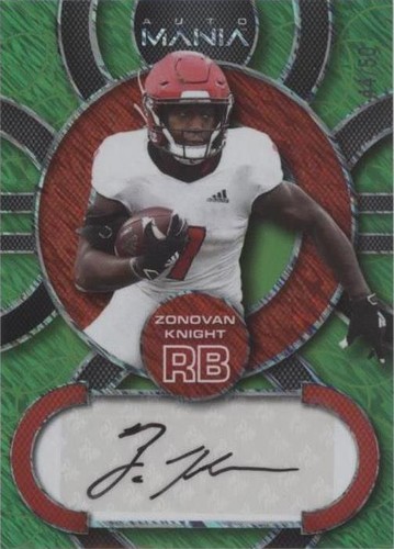2022 Wild Card Auto Mania Retail Zonovan Knight #AM-C72