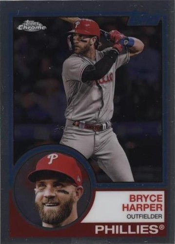 2023 Topps Chrome Lids Mitchell & Ness - Bryce Harper #83-3