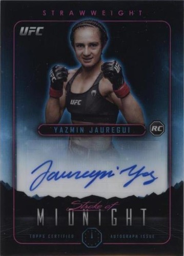 2024 Topps Midnight UFC - Yazmin Jauregui #SMA-YJI