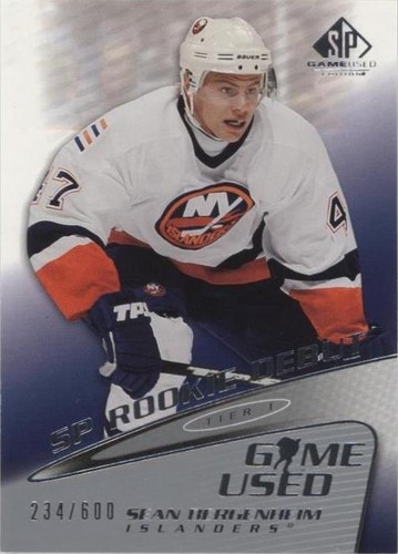 2003-04 SP Game Used Edition - Sean Bergenheim #72