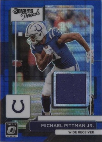 2022 Panini Donruss Optic Michael Pittman Jr. #DT-MP