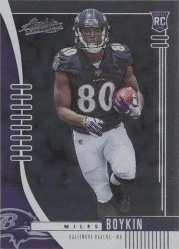 2019 Panini Absolute Miles Boykin #129