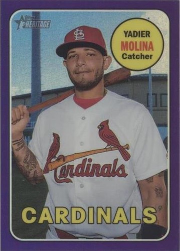 2018 Topps Heritage - Yadier Molina #THC-232