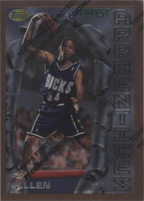 Topps Finest 1996-97 - Ray Allen #22