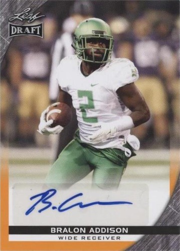 2016 Leaf Draft Bralon Addison #A-BA1