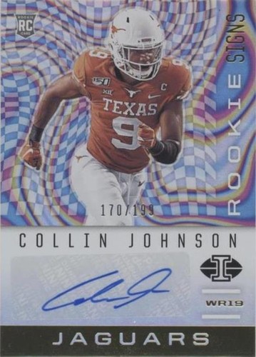 2020 Panini Illusions Collin Johnson #RS31