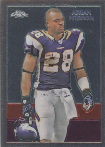 2009 Topps Chrome Adrian Peterson #C14