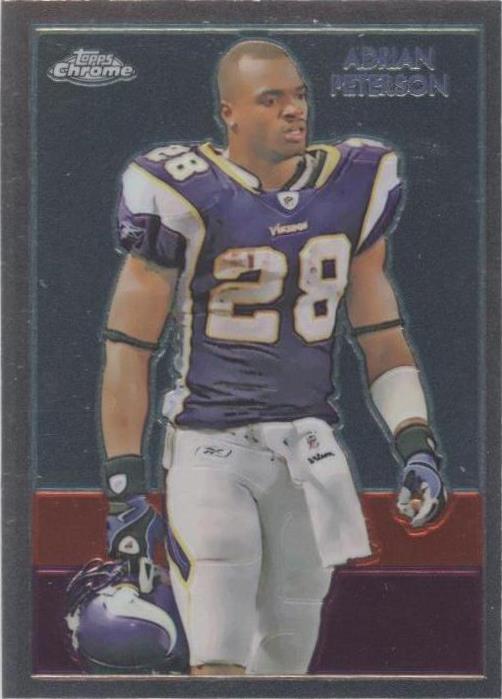 2009 Topps Chrome Adrian Peterson #C14