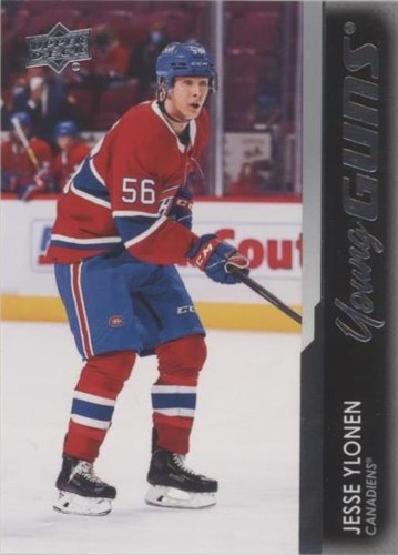 2021-22 Upper Deck Series 2 - Jesse Ylonen #485