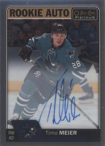 2016-17 O-Pee-Chee Platinum - Timo Meier #R-TM