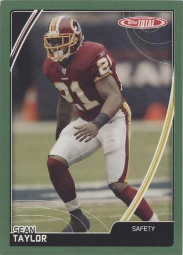 2007 Topps Total Sean Taylor #362