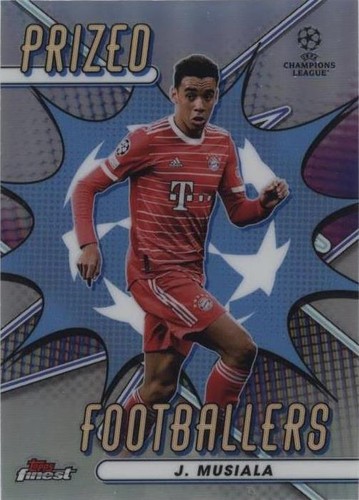 2024 JAMAL MUSIALA 08/99 TOPPS FINEST UEFA CHAMPIONS LEAGUE