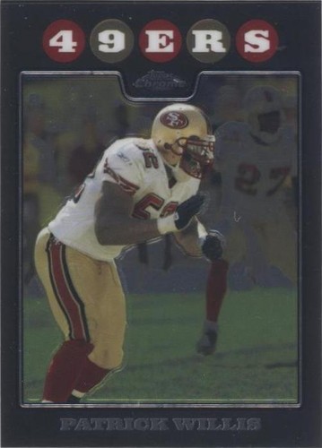 2008 Topps Chrome Patrick Willis #TC113