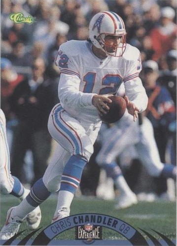 1996 Classic NFL Experience Chris Chandler #28