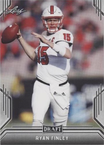 2019 Leaf Draft Ryan Finley #64