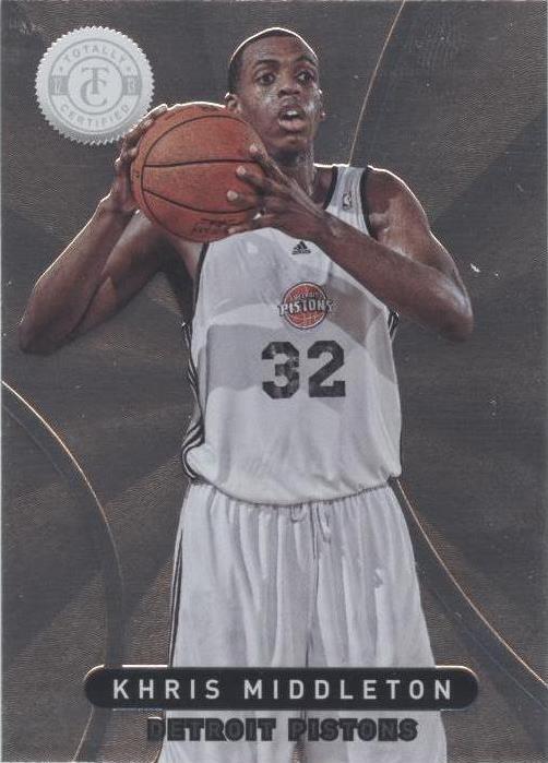 2012-13 totalmente certificado - Khris Middleton #298