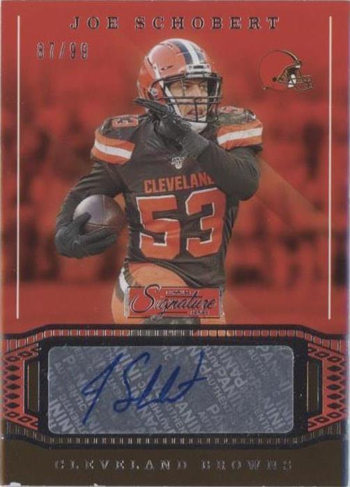 2019 Panini Chronicles Joe Schobert #SS21