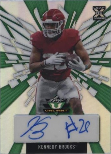 2022 Leaf Valiant Kennedy Brooks #BA-KB1