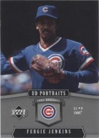 2005 Upper Deck Portraits - Fergie Jenkins #23