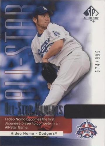 2004 SP Authentic - Hideo Nomo #166