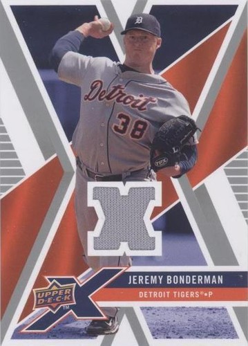 2008 Upper Deck X - Jeremy Bonderman #UDXM-BO
