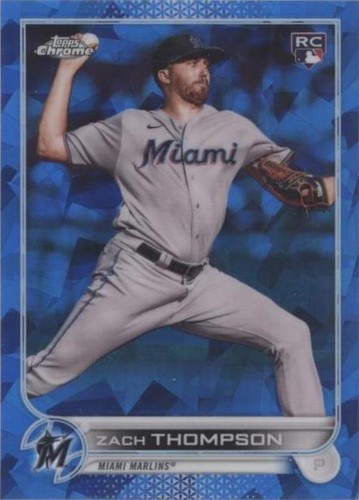 2022 Topps Chrome Sapphire Edition - Zach Thompson #227