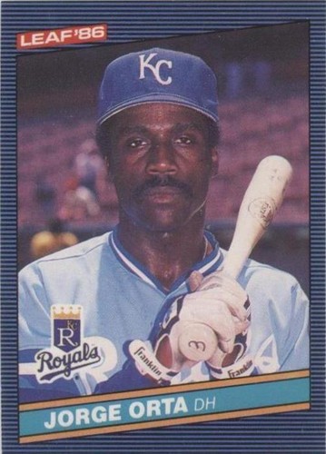 1986 Leaf Canadian - Jorge Orta #205