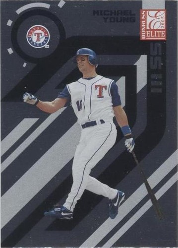 2005 Donruss Elite - Michael Young #145