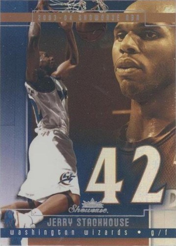 2003-04 Fleer Showcase - Jerry Stackhouse #35