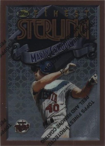 1996 Topps Finest - Marty Cordova #184