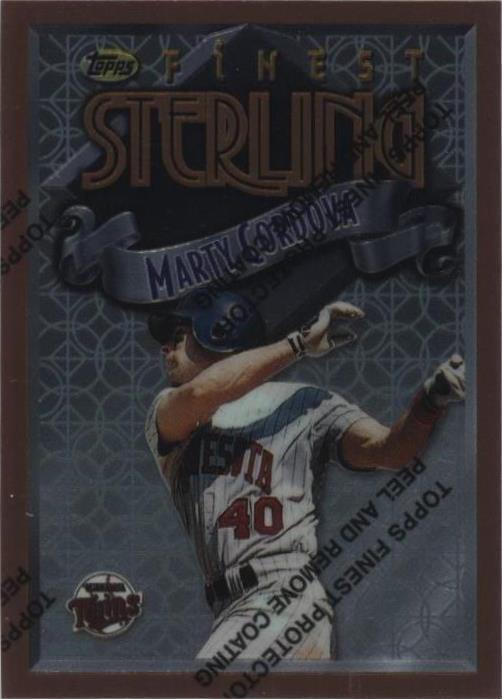 Topps Finest 1996 - Marty Cordova #184