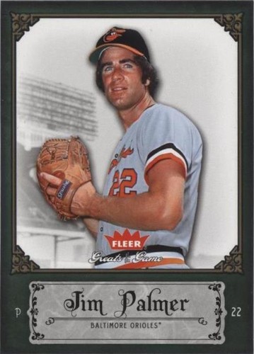 2006 Fleer Greats of the Game - Jim Palmer #50