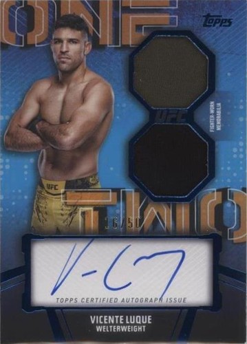 2024 Topps UFC Knockout - Vicente Luque #OTC-VLE