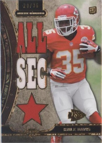 2013 Topps Triple Threads Knile Davis #TTR-KD3
