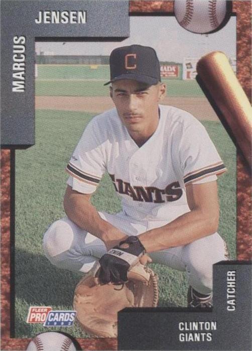 1992 Fleer ProCards Minor League - Marcus Jensen #3602