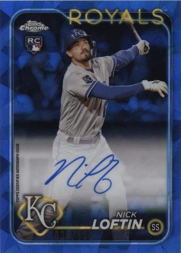 2024 Topps Chrome Sapphire Edition - Nick Loftin #CSA-NL