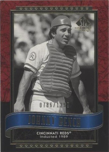 2003 SP Legendary Cuts - Johnny Bench #67