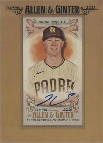 2021 Topps Allen & Ginter's - Jake Cronenworth #FMA-JC