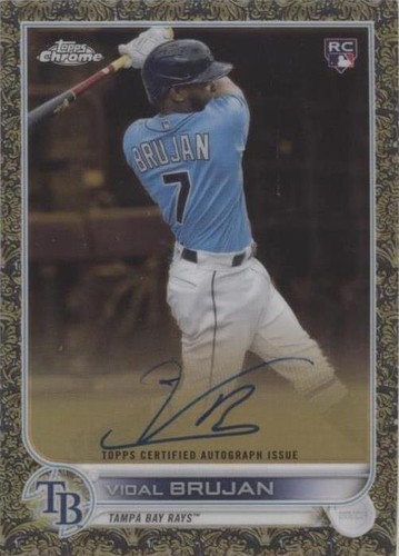 2022 Topps Gilded Collection - Vidal Brujan #GEA-VB