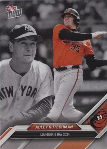 2024 Topps Now Lou Gehrig Day - Adley Rutschman #LGD-2